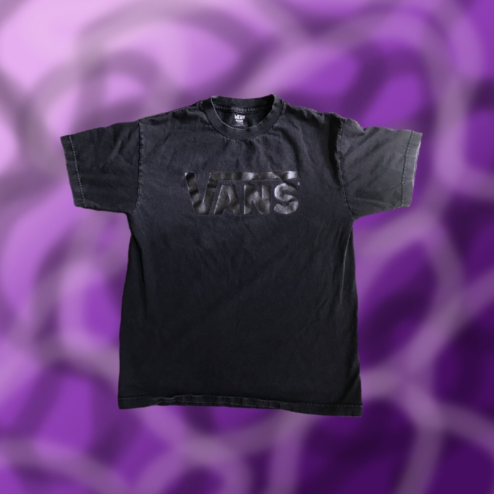 Mens size medium black vans t shirt